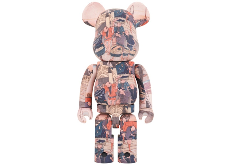 Bearbrick x Tokyo National Museum Hiroshige Utagawa (Fifty-three Stations of the Tokaido) Nihonbashi 1000%