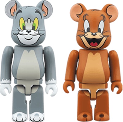 Bearbrick x Tom & Jerry 2 Pack 100% Multi Buy Bearbrick x Tom & Jerry 2 Pack 100% Multi