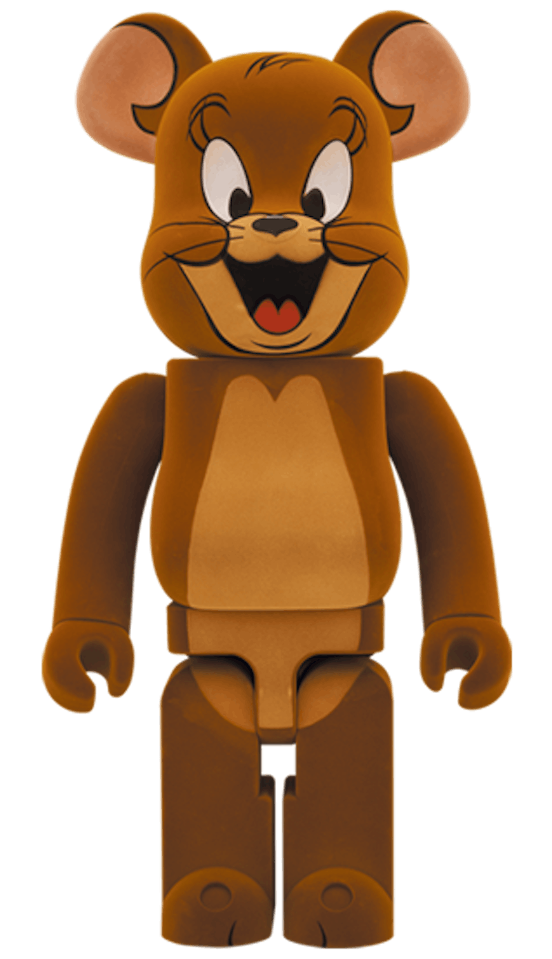 Bearbrick x Tom and Jerry 1000% 'Jerry Flocky'