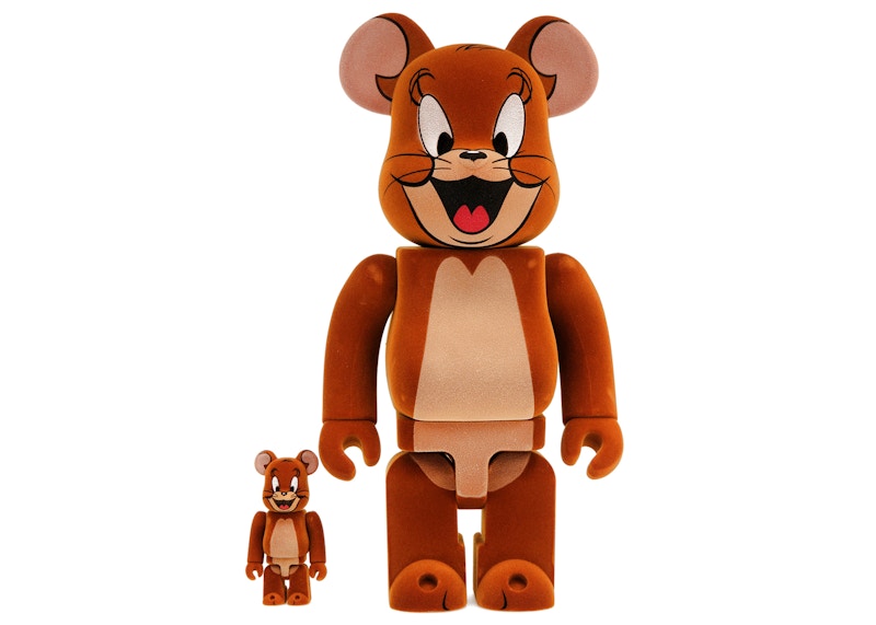 Bearbrick x Tom and Jerry 100% & 400% Set 'Jerry Flocky'