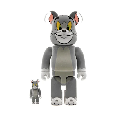 Bearbrick Tom and Jerry 100% & 400% Set 'Tom Flocky'