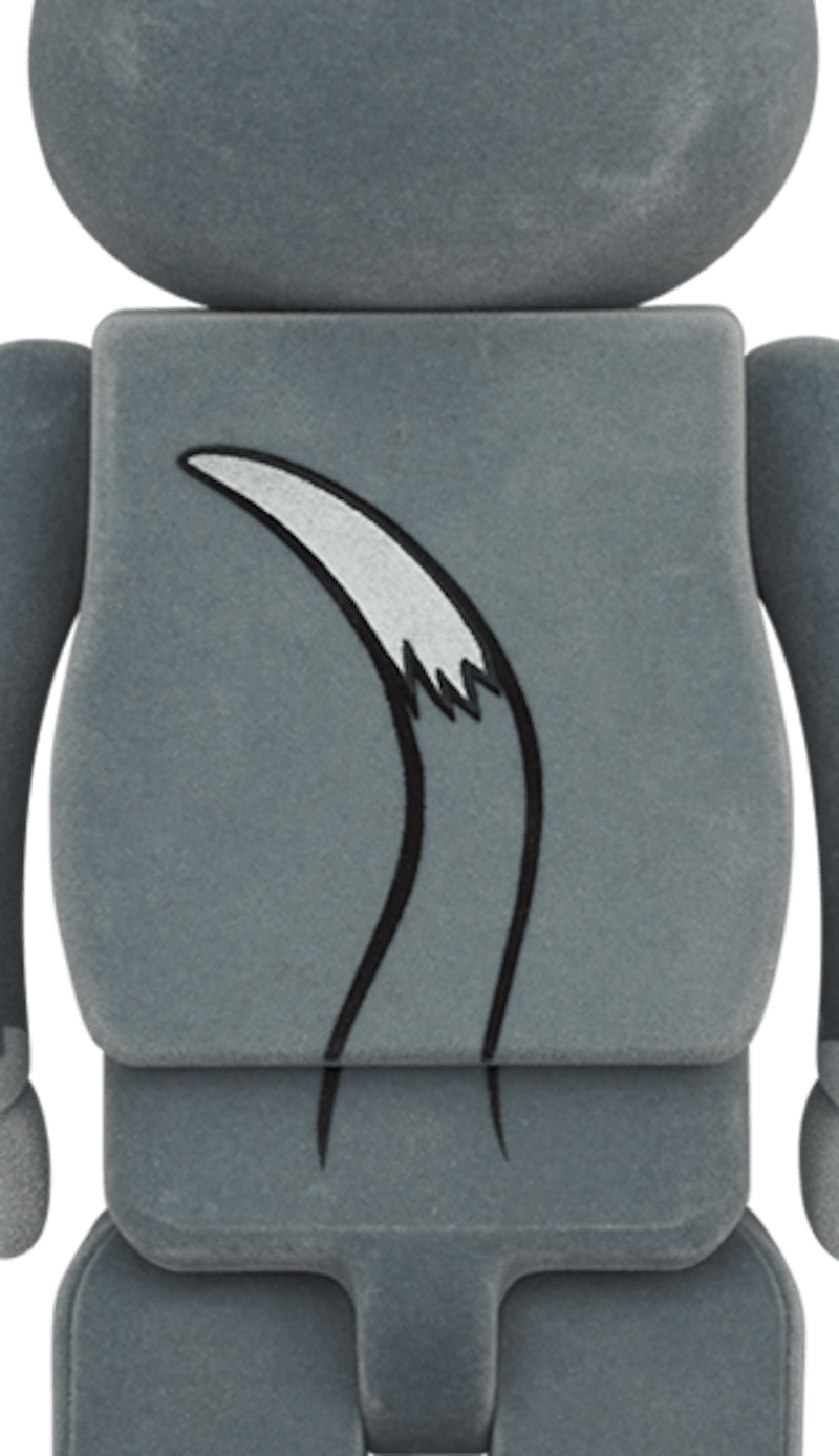 Order Bearbrick x Tom and Jerry 100% & 400% Set 'Tom Flocky' Mainan Koleksi.