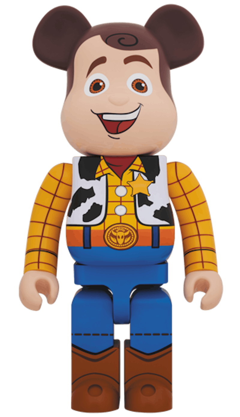 Bearbrick x Toy Story Woody 1000% Multi