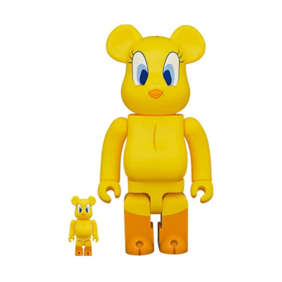 Bearbrick Tweety 100% & 400% Set