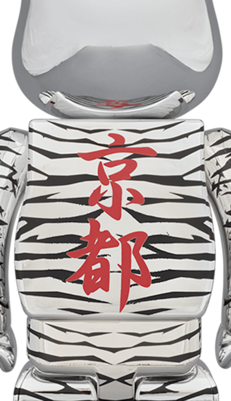 Bearbrick Tyga Hajime Sorayama 100% & 400% Set 'Silver' 圖 3