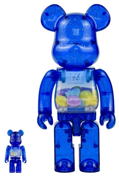 bearbrick-x-um-junior-100-and-400-set-blue