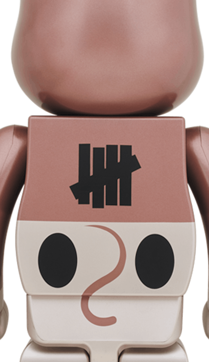 Bearbrick UNDFTD Mickey 1000% Rose 圖 2