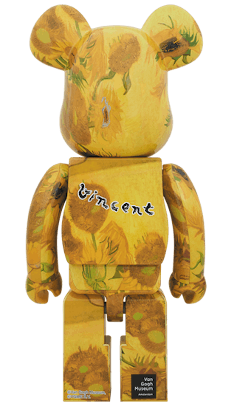 Order Bearbrick x 梵高博物馆 向日葵 1000% 黄色