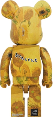 Bearbrick x Van Gogh Museum Sunflowers 1000% Yellow Order Bearbrick x Van Gogh Museum Sunflowers 1000% Yellow