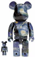 Bearbrick x Vincent van Gogh 100% & 400% Set 'The Starry Night' Bearbrick x Vincent van Gogh 100% & 400% Set 'The Starry Night'