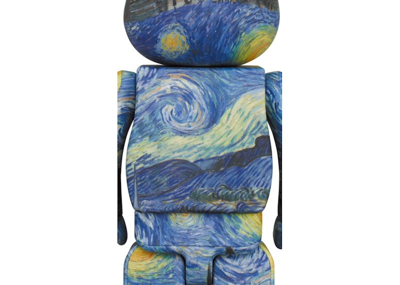 Lookbook 積木熊 x 文森特·梵谷 100% & 400% 套裝 《星夜》