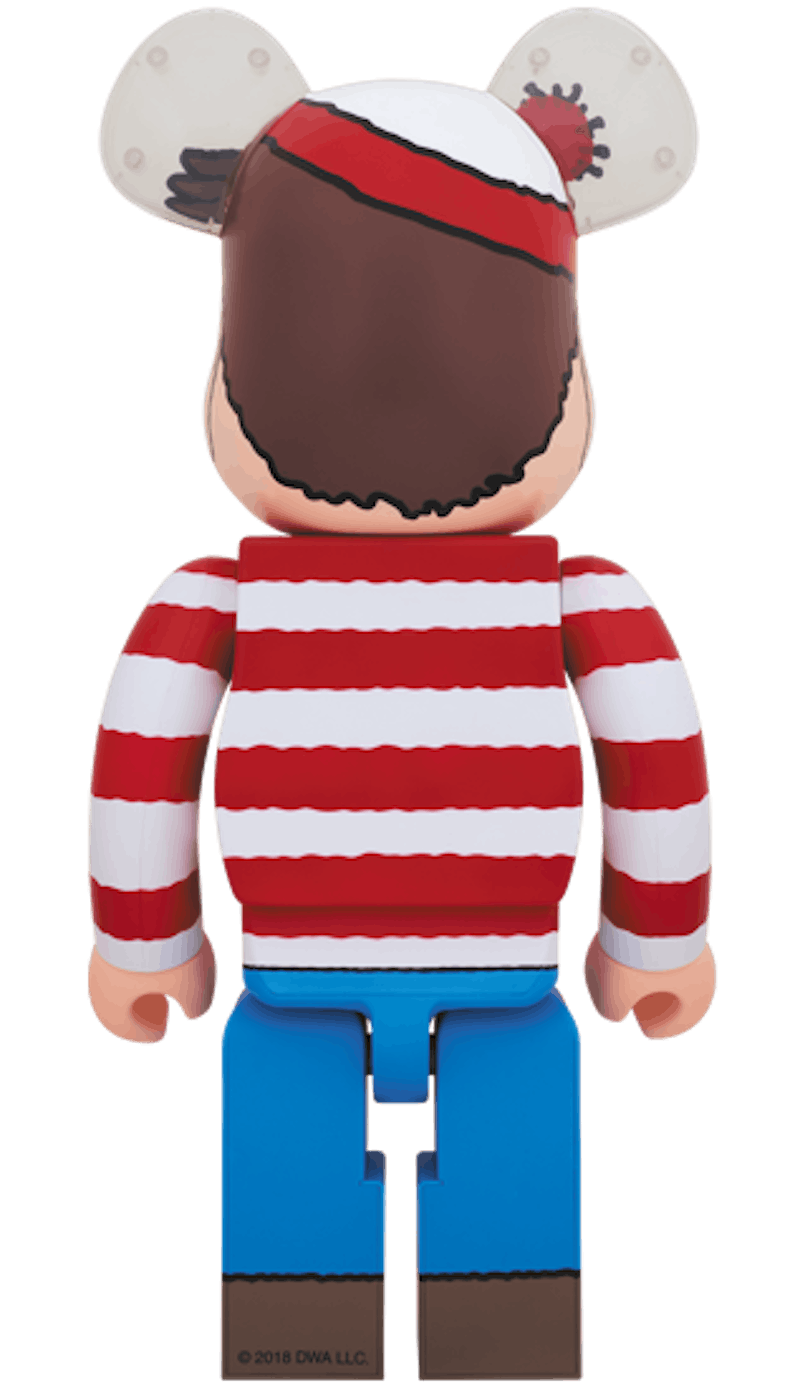 Order Bearbrick X 瓦利在哪里 1000% '多色款'