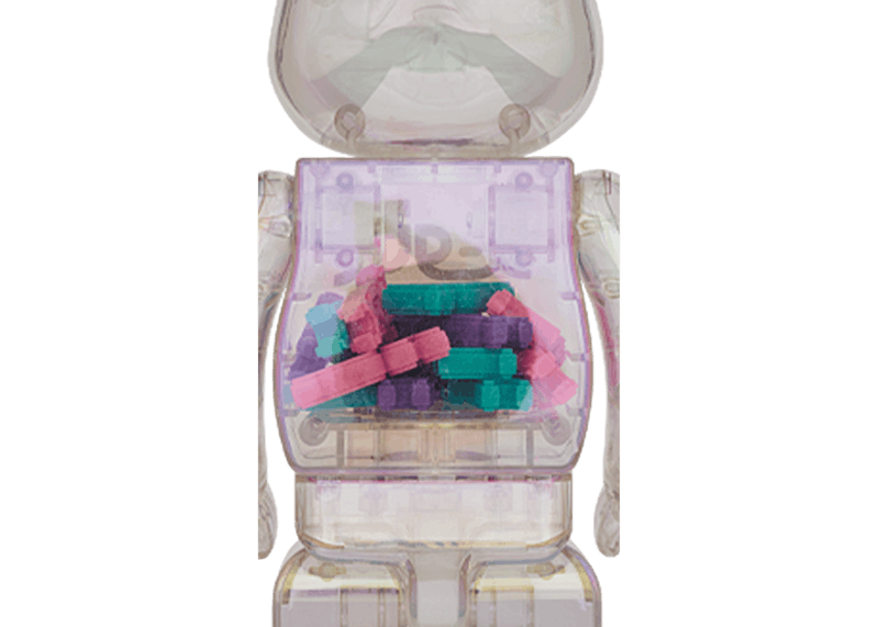 Order Bearbrick x X-girl 1000% 'Iridescent' Edisi Kolektor