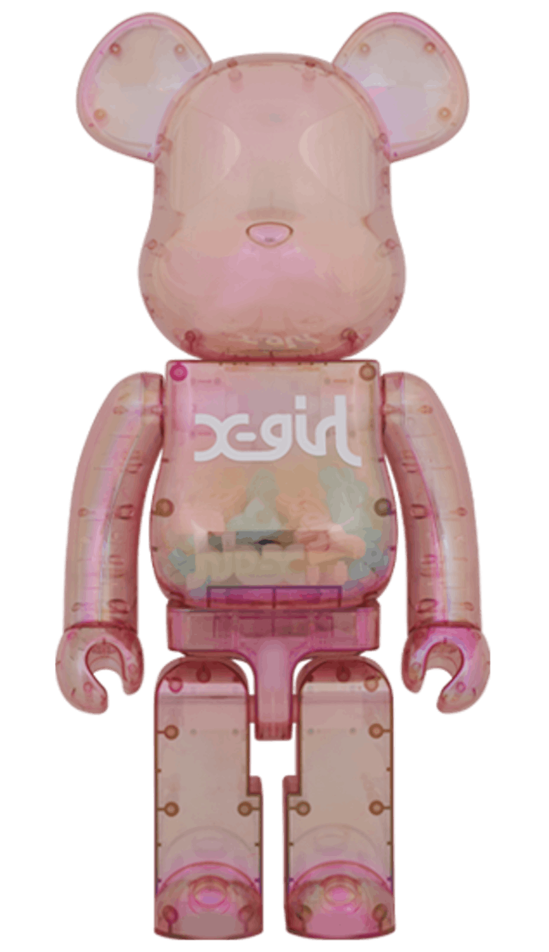 Bearbrick x X-girl 2020 1000%