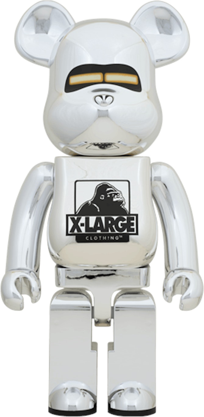 bearbrick-x-xl-arge-x-hajime-sorayama-1000-silver