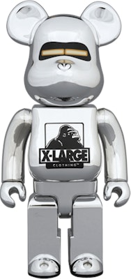Bearbrick x Xlarge x Hajime Sorayama 100% & 400% Set 'Chrome' Order Bearbrick x Xlarge x Hajime Sorayama 100% & 400% Set 'Chrome'