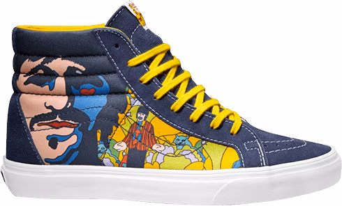beatles-x-vans-sk8-hi-reissue-yellow-submarine