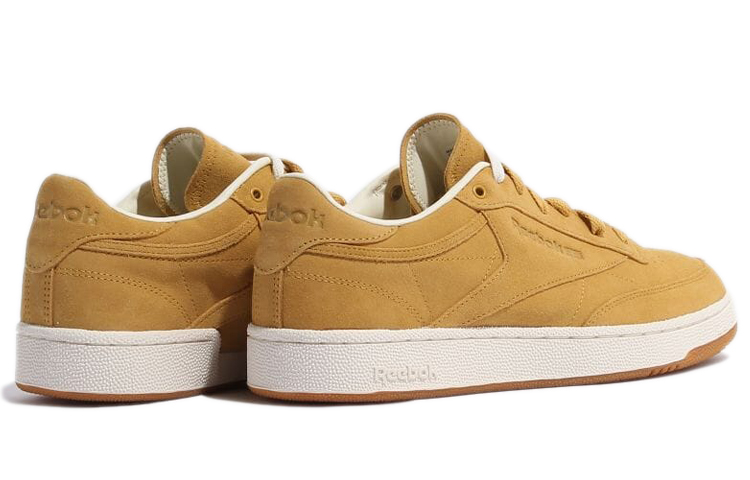 Purchase 美麗與青春聯合箭牌 x Reebok Club C 85 '金色小麥/粉筆白/刷子棕' GX1403