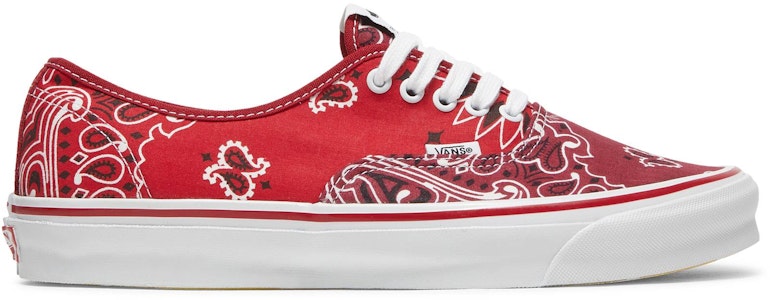 Bedwin & the Heartbreakers x Vans Vault OG Authentic LX '红色佩斯利' VN0A4BV99RA1 Buy Bedwin & the Heartbreakers x Vans Vault OG Authentic LX '红色佩斯利' VN0A4BV99RA1