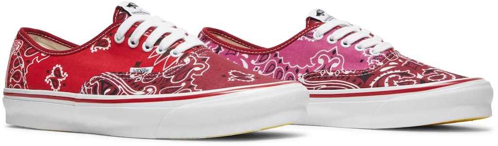 Bedwin & the Heartbreakers x Vans Vault OG Authentic LX '红色佩斯利' VN0A4BV99RA1 Cheap Bedwin & the Heartbreakers x Vans Vault OG Authentic LX '红色佩斯利' VN0A4BV99RA1