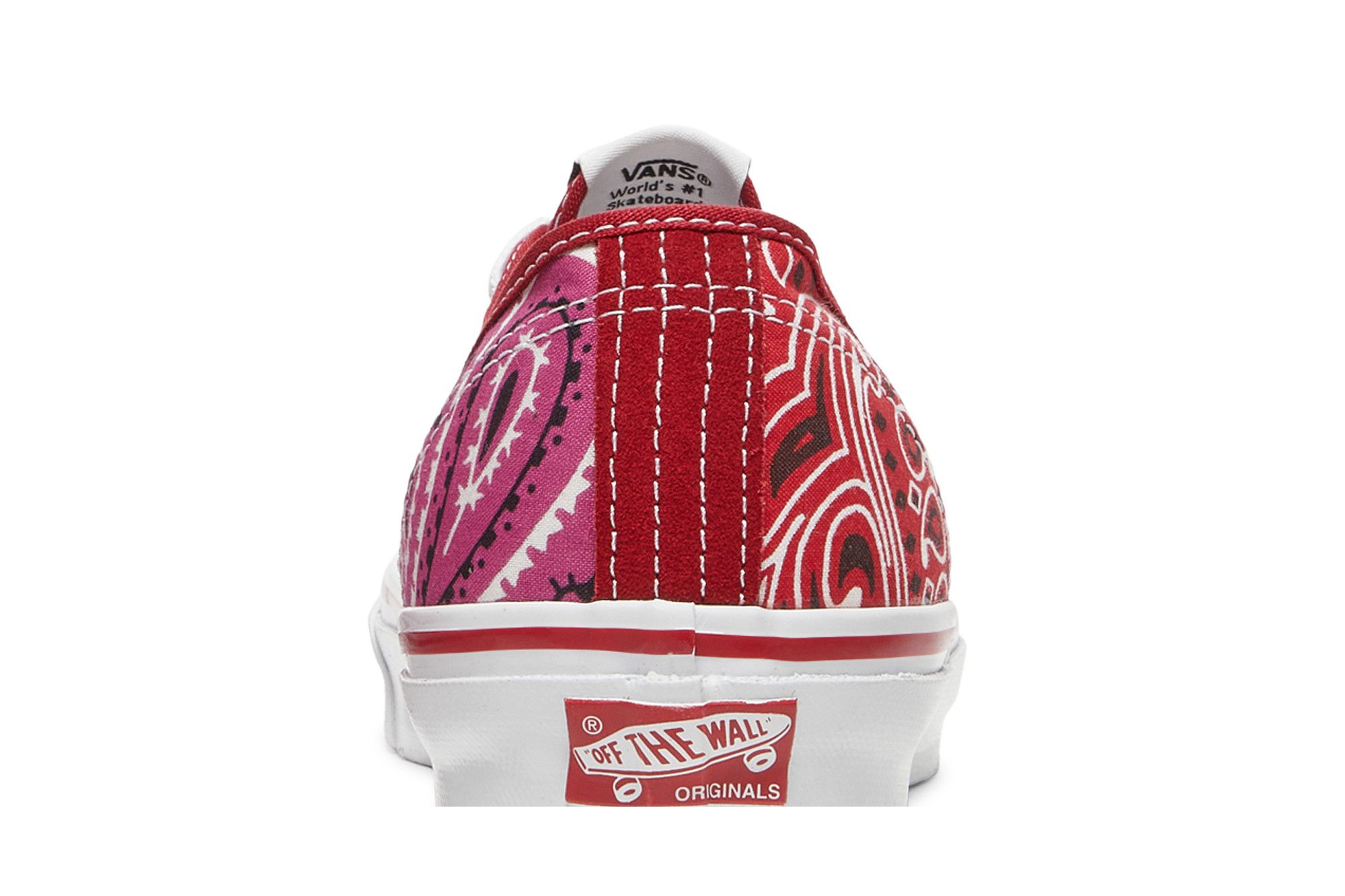 Cheap Bedwin & the Heartbreakers x Vans Vault OG Authentic LX 'Merah Paisley' VN0A4BV99RA1