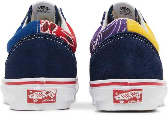 Bedwin & the Heartbreakers x Vans Vault OG Old Skool LX 'Multi-Color Paisley' VN0A4P3X9VM Details for Bedwin & the Heartbreakers x Vans Vault OG Old Skool LX 'Multi-Color Paisley' VN0A4P3X9VM