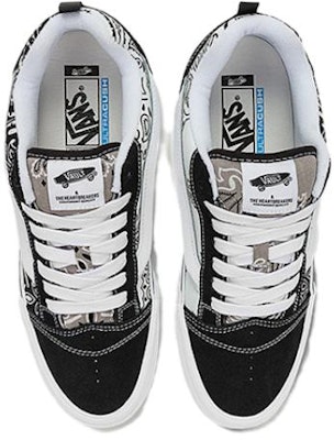 BEDWIN u0026 THE HEARTBREAKERS x Vault by Vans Knu Skool VLT LX 'Bandana Black' VN0007QDBMW Shop BEDWIN u0026 THE HEARTBREAKERS x Vault by Vans Knu Skool VLT LX 'Bandana Black' VN0007QDBMW