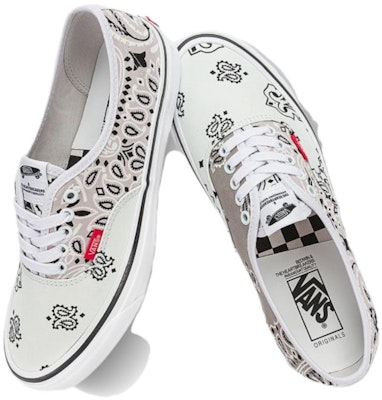 BEDWIN u0026 THE HEARTBREAKERS x Vault by Vans OG Authentic LX "Bandana Light Gray" VN0A5FBDBHD Lookbook BEDWIN u0026 THE HEARTBREAKERS x Vault by Vans OG Authentic LX "Bandana Light Gray" VN0A5FBDBHD