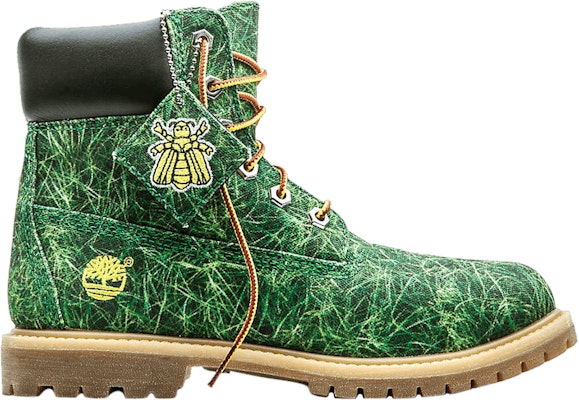 Women Bee Line x Timberland 6 Inch Canvas Boot Green TB0A11YB