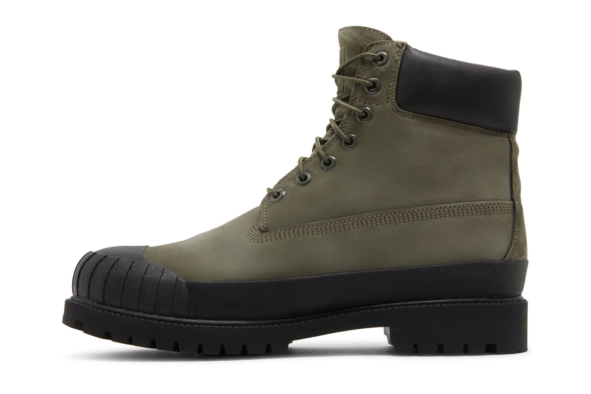 Lookbook Bee Line x Timberland 6 吋高筒橡膠鞋頭靴 '深綠' TB0A5TFK-A58