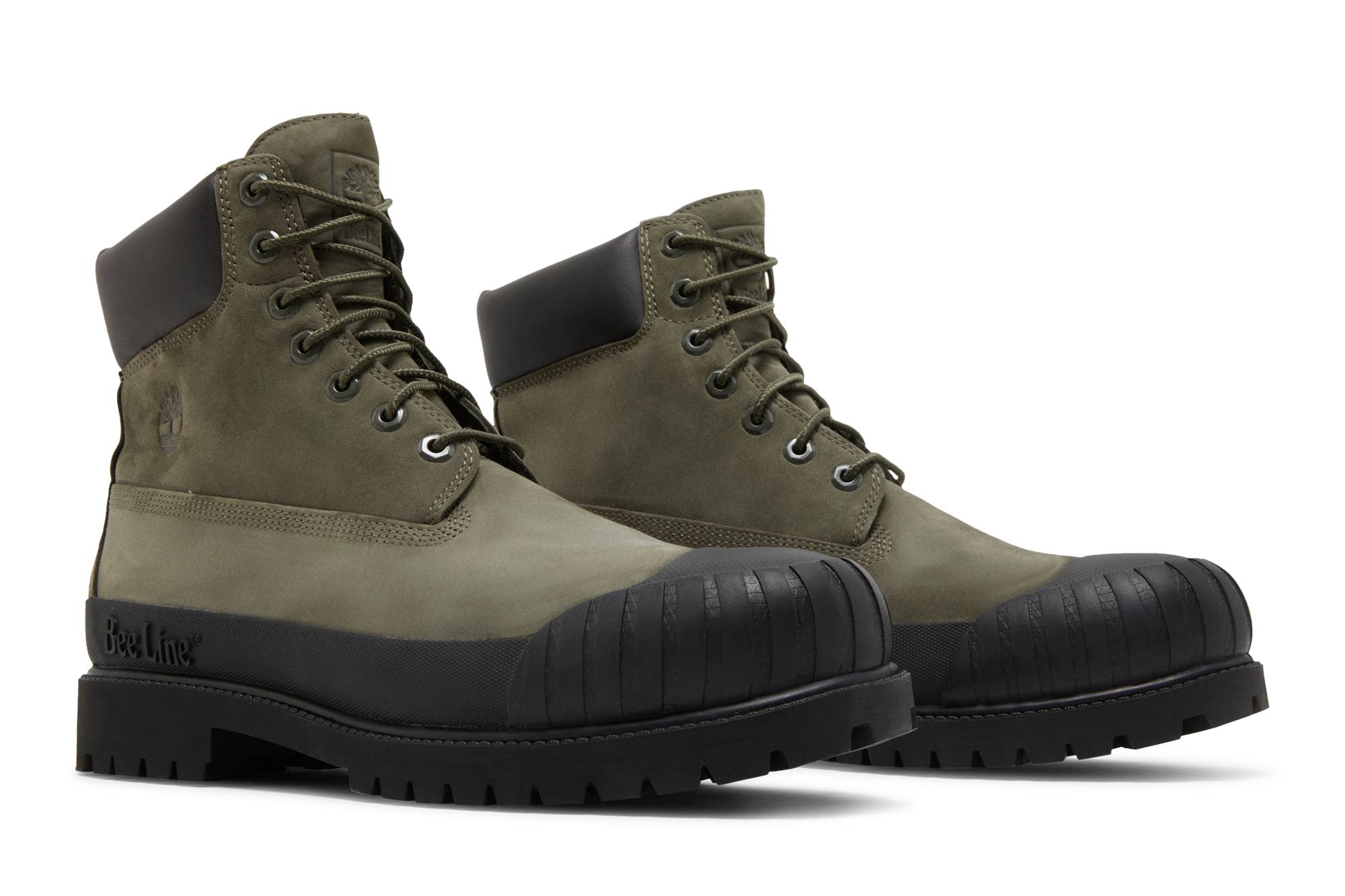 Cheap Bee Line x Timberland 6 吋高筒橡膠鞋頭靴 '深綠' TB0A5TFK-A58