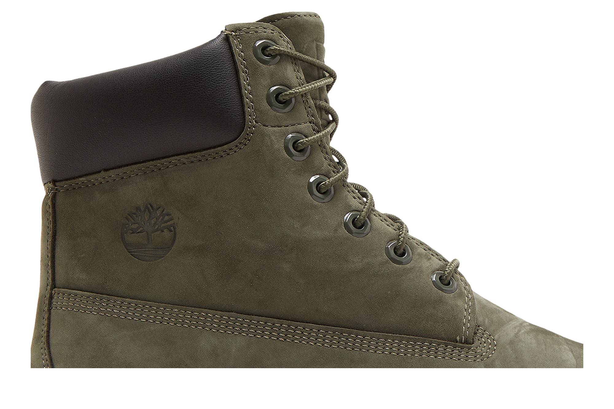 Order ビーライン×ティンバーランド 6インチ プレミアムブーツ (ダークグリーン/オレンジ) TB-0A5SAP-A58