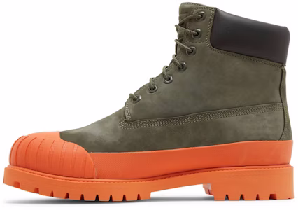 Bee Line x Timberland 6 Inch Premium Boot Hujung Getah 'Hijau Gelap Oren' TB-0A5SAP-A58 Lookbook Bee Line x Timberland 6 Inch Premium Boot Hujung Getah 'Hijau Gelap Oren' TB-0A5SAP-A58