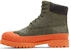 Bee Line x Timberland 6 Inch Premium Boot Hujung Getah 'Hijau Gelap Oren' TB-0A5SAP-A58