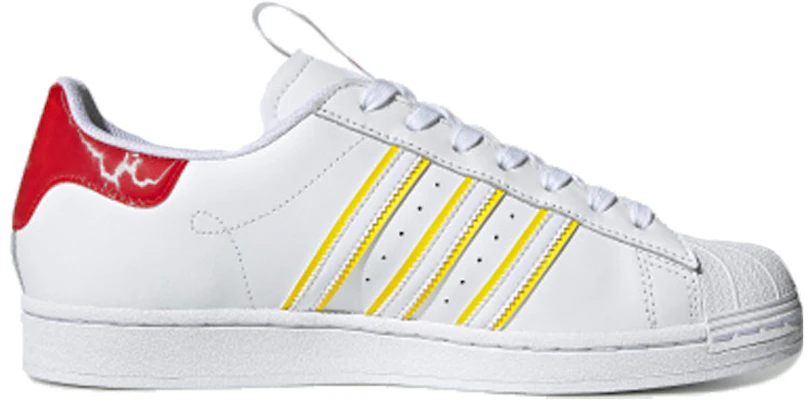 北京 × adidas originals Superstar 復古休閒 防滑耐磨 低筒 板鞋 男女款 白紅 Order 北京 × adidas originals Superstar 復古休閒 防滑耐磨 低筒 板鞋 男女款 白紅