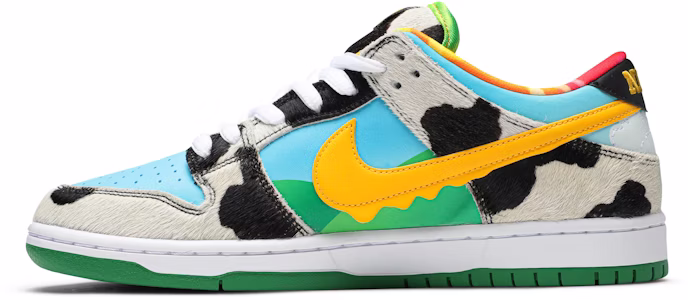 Ben & Jerry's x Nike SB Dunk Low 'Chunky Dunky' 联名低帮滑板鞋 CU3244-100 Lookbook Ben & Jerry's x Nike SB Dunk Low 'Chunky Dunky' 联名低帮滑板鞋 CU3244-100