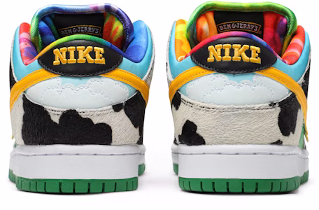Ben & Jerry's x Nike SB Dunk Low 'Chunky Dunky' 联名低帮滑板鞋 CU3244-100 Details for Ben & Jerry's x Nike SB Dunk Low 'Chunky Dunky' 联名低帮滑板鞋 CU3244-100