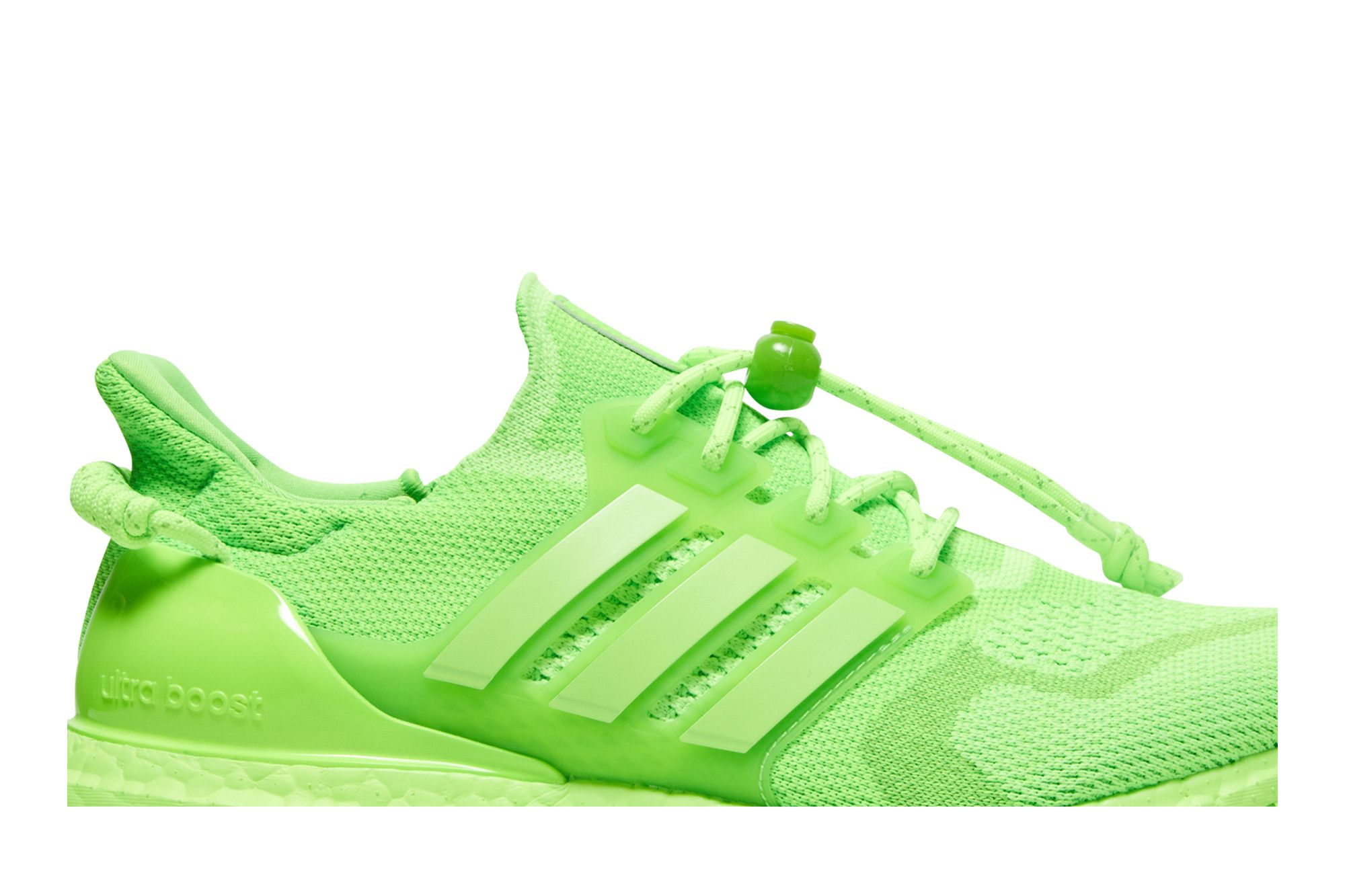 Shop Beyonce Ivy Park x adidas UltraBoost 'Electric Green' dalam warna Hijau Elektrik GZ2228