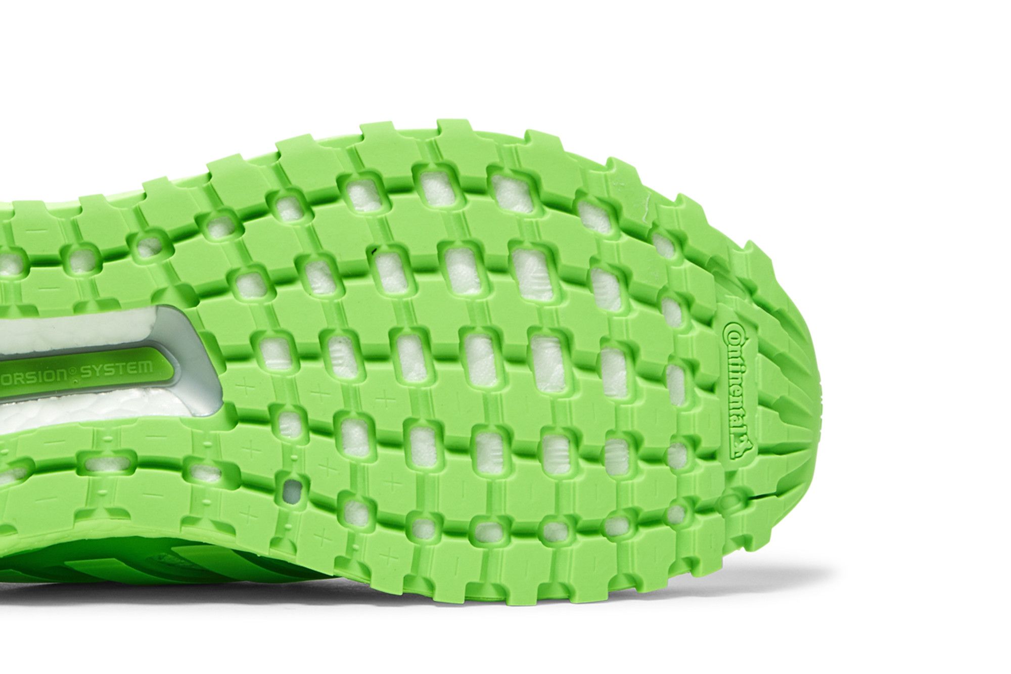 Sizing Beyonce Ivy Park x adidas UltraBoost 'Electric Green' dalam warna Hijau Elektrik GZ2228