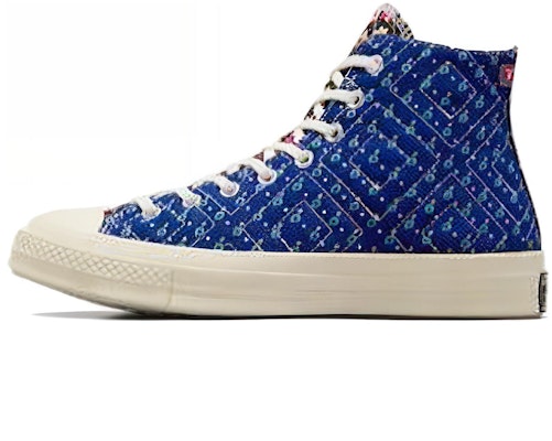 Converse環保風花卉Chuck 70 舒適百搭 高筒 帆布鞋 男女同款 紅藍色 Buy Converse環保風花卉Chuck 70 舒適百搭 高筒 帆布鞋 男女同款 紅藍色