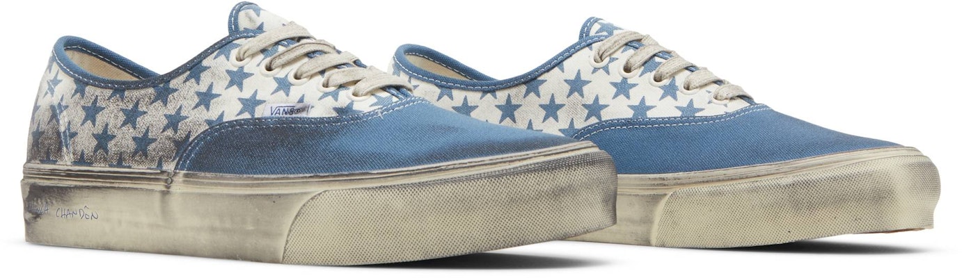 Bianca Chandôn x Vans Authentic VLT LX 'Stressed Navy' VN0A4CS4NUT Cheap Bianca Chandôn x Vans Authentic VLT LX 'Stressed Navy' VN0A4CS4NUT
