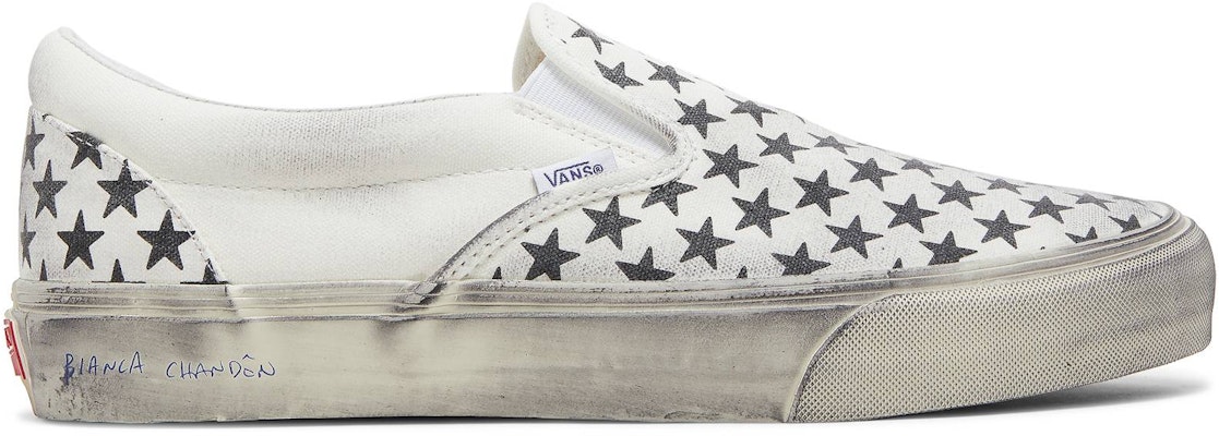 Bianca Chandôn x Vans Classic Slip-On VLT LX 'Stressed Black' VN0A3QXYBA2 Buy Bianca Chandôn x Vans Classic Slip-On VLT LX 'Stressed Black' VN0A3QXYBA2