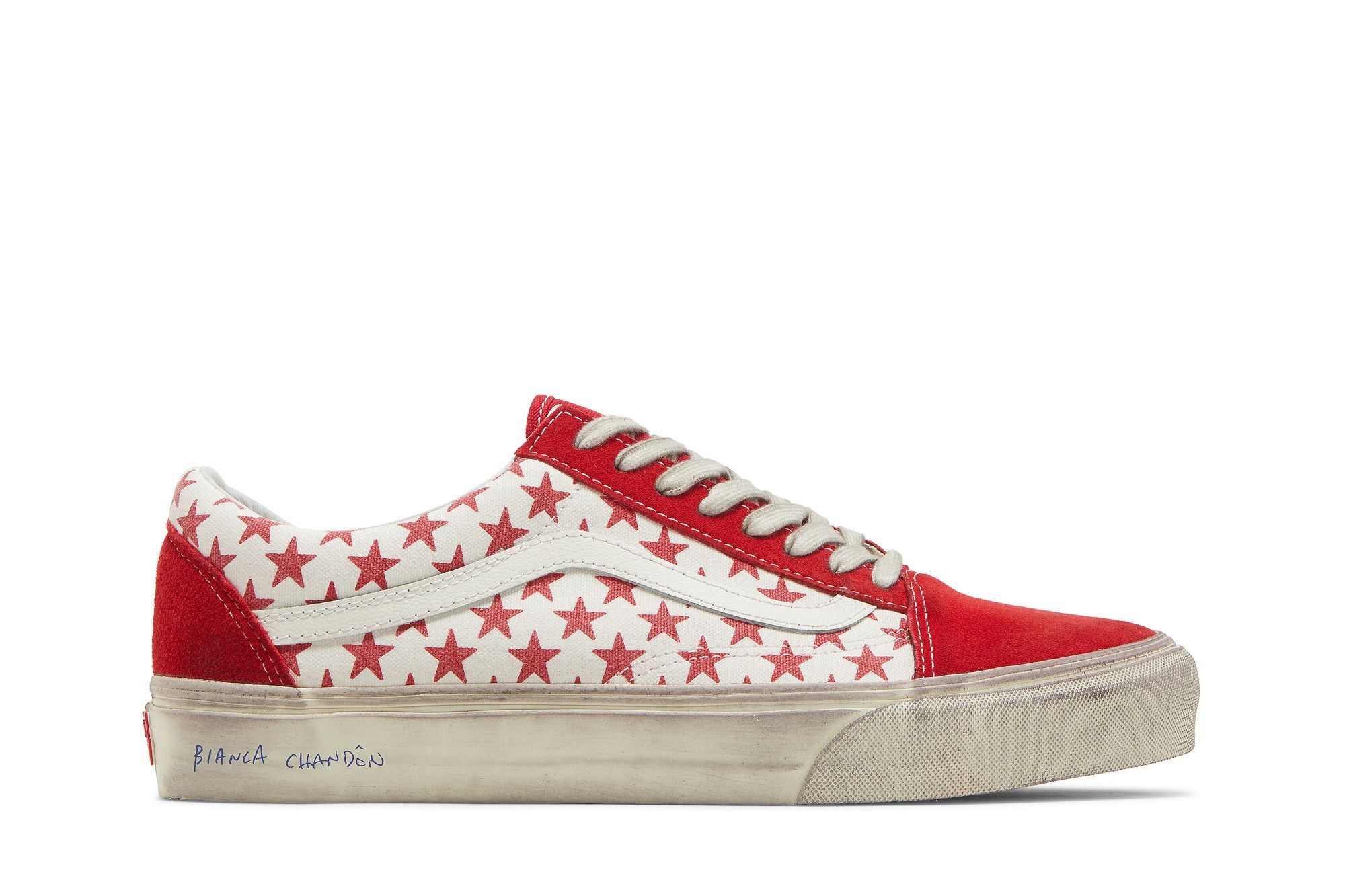 Bianca Chandôn x Vans Old Skool VLT LX 'Stressed Red' VN0A4BVFY52