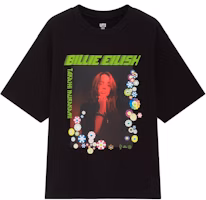Billie Eilish Flower Photo T-Shirt (US Womens Sizing) Black Billie Eilish Flower Photo T-Shirt (US Womens Sizing) Black