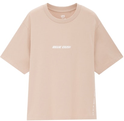Billie Eilish Logo T-Shirt (US Womens Sizing) Natural Buy Billie Eilish Logo T-Shirt (US Womens Sizing) Natural