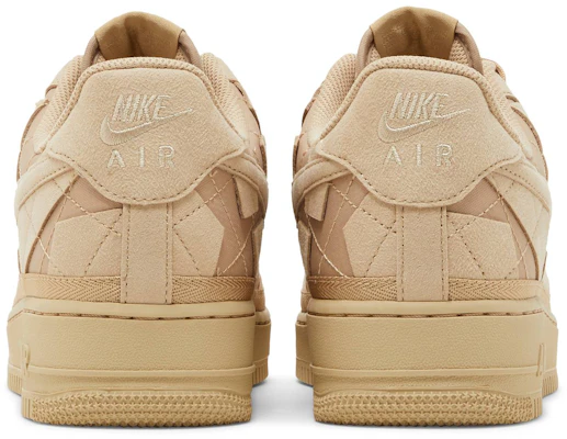 Billie Eilish x Nike Air Force 1 Low 'Champiñón' DQ4137-200 Details for Billie Eilish x Nike Air Force 1 Low 'Champiñón' DQ4137-200