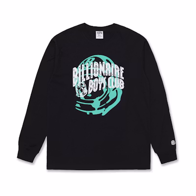 Billionaire Boys Club BBC ICECREAM Hidden Astro Graphic Print Classic Sweatshirt - Unisex Streetwear BHO21LS0030BK