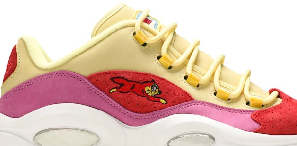 빌리어네어 보이즈 클럽 아이스크림 x 리복 퀘스쳔 로우 "옐로우 레드" FZ4346 Order 빌리어네어 보이즈 클럽 아이스크림 x 리복 퀘스쳔 로우 "옐로우 레드" FZ4346