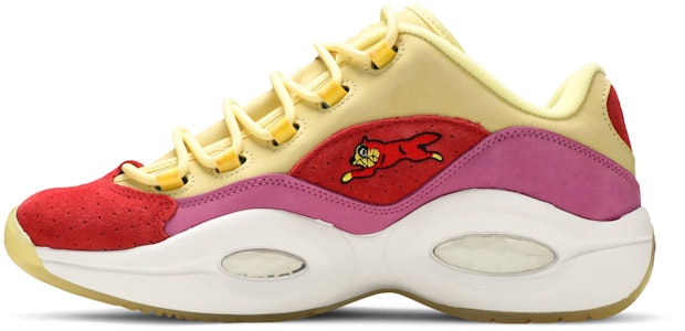 빌리어네어 보이즈 클럽 아이스크림 x 리복 퀘스쳔 로우 "옐로우 레드" FZ4346 Lookbook 빌리어네어 보이즈 클럽 아이스크림 x 리복 퀘스쳔 로우 "옐로우 레드" FZ4346