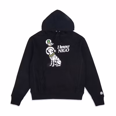 BILLIONAIRE BOYS CLUB Logo Animal Print Hoodie Black Unisex. 120-14-118